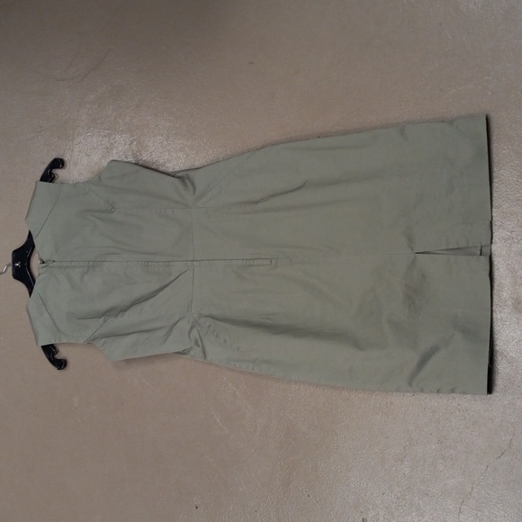 H&M Sage Colored, Sleeveless, Zip Back  Dress - Picture 11 of 12